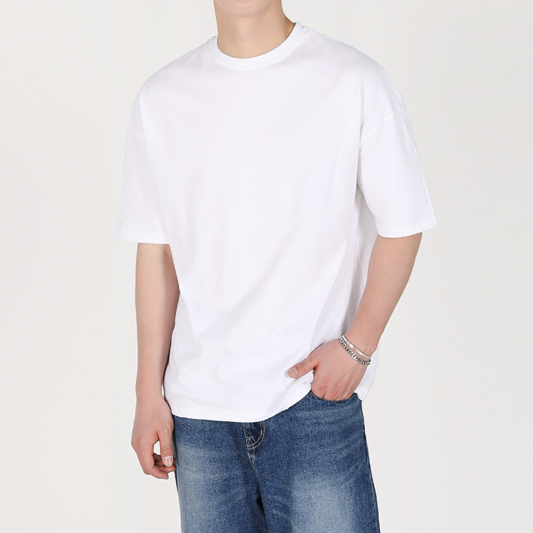 [MADE] NR basic cotton t-shirt