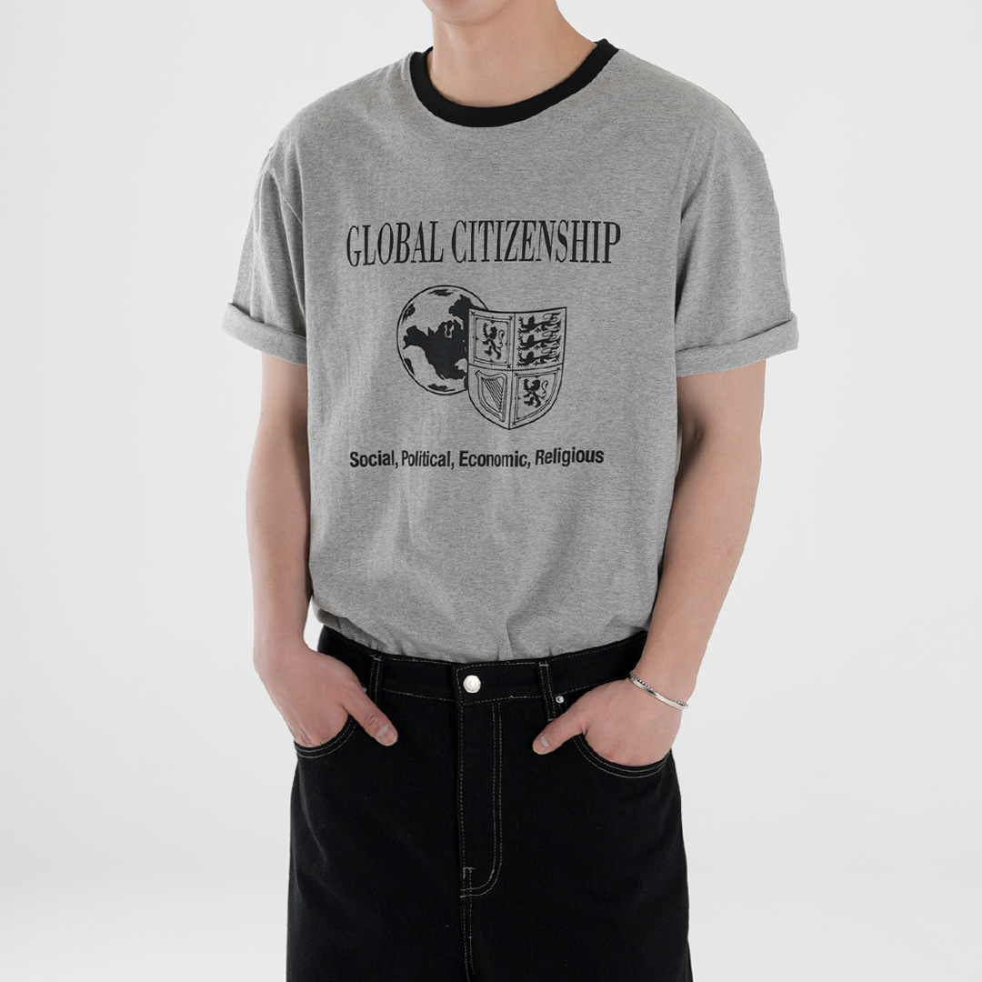 Citizen Lip Coloring Short Sleeve T-shirt