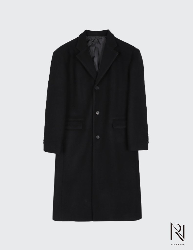 NR Chesterfield long coat_black