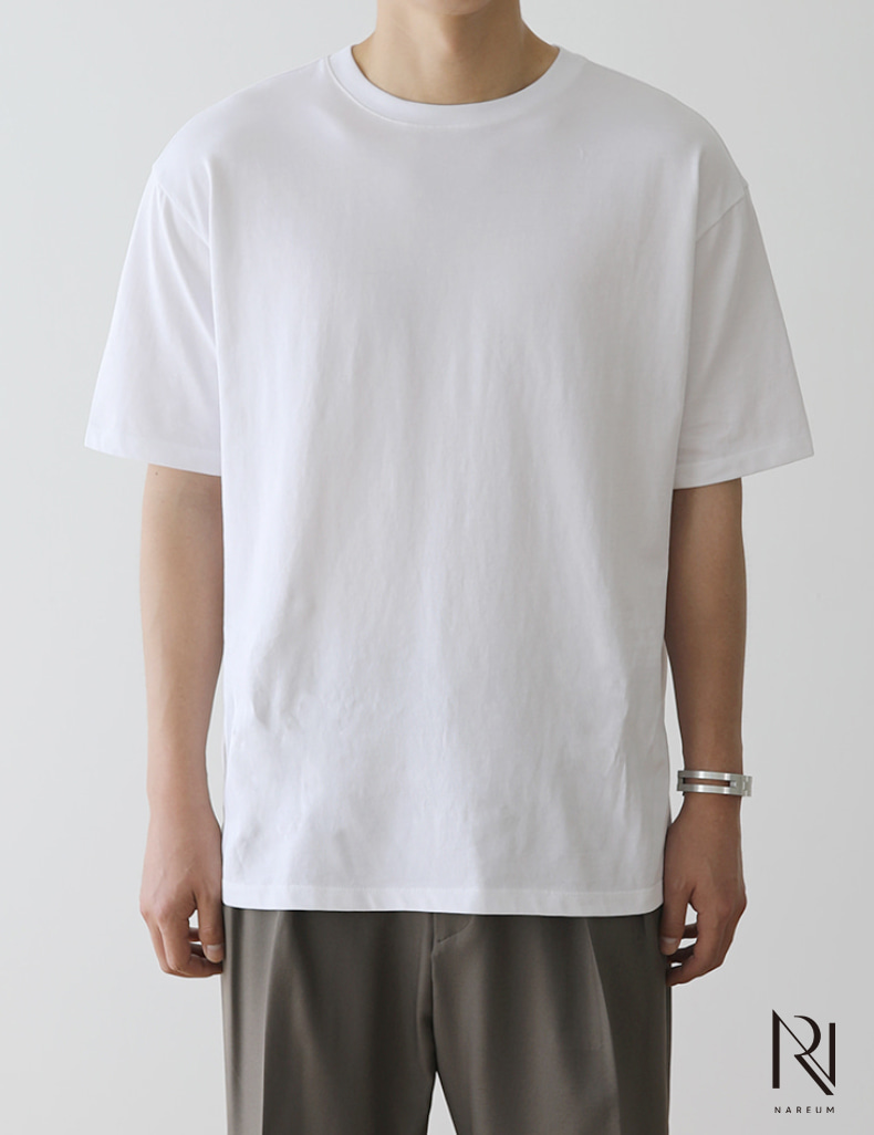 [MADE] NR basic cotton t-shirt