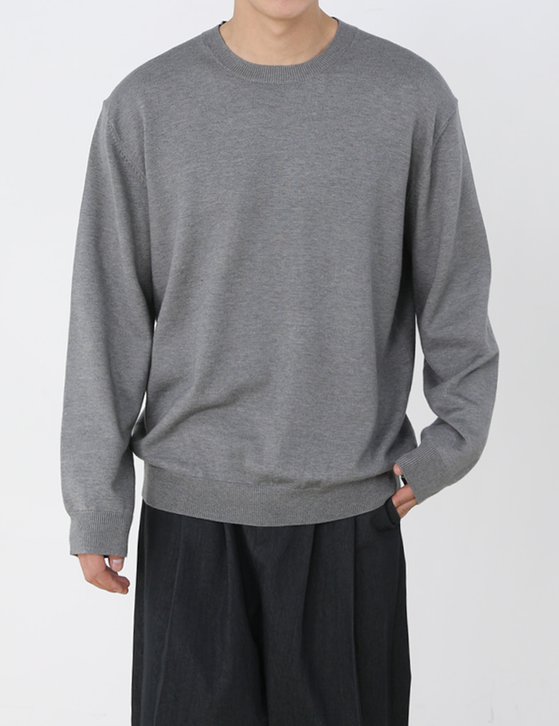 (Limited quantity) New color basic round knit